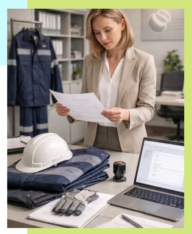 Сертификация спецодежды в Новокубанске от 7279 р. | Алешин-Нкб