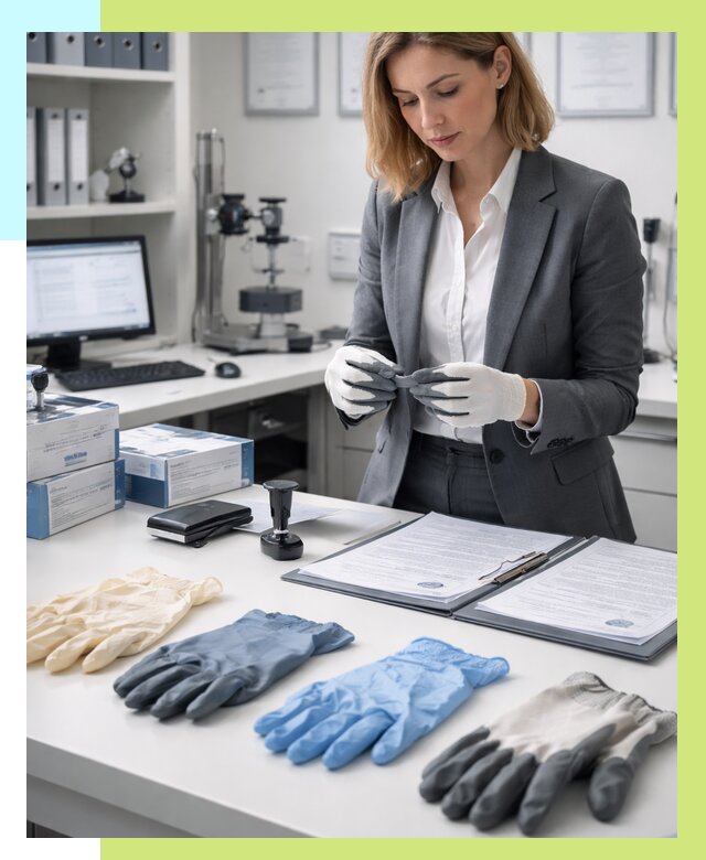 Сертификация перчаток в Новокубанске от 8838 р. | Алешин-Нкб