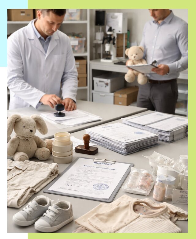 Сертификация детских товаров в Новокубанске от 15597 р. | Алешин-Нкб