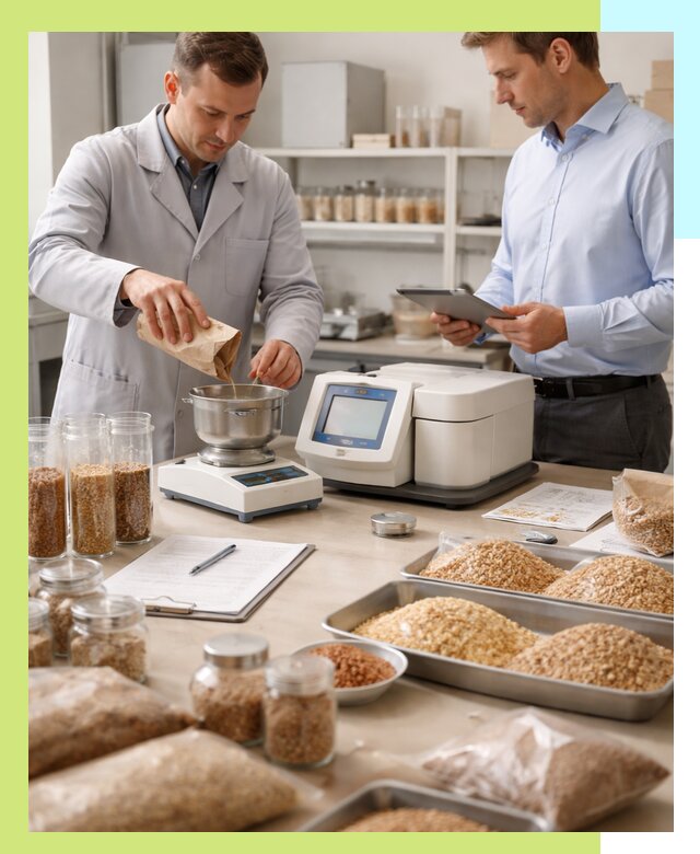 Сертификация зерна и зерновой продукции в Новокубанске для экспорта