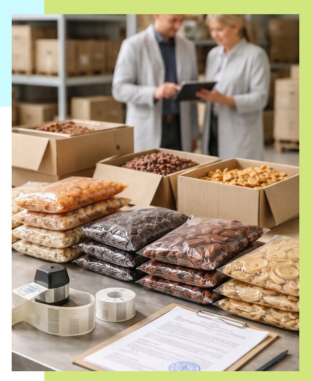 Сертификация сухофруктов в Новокубанске от 12478 р. | Алешин-Нкб под ключ