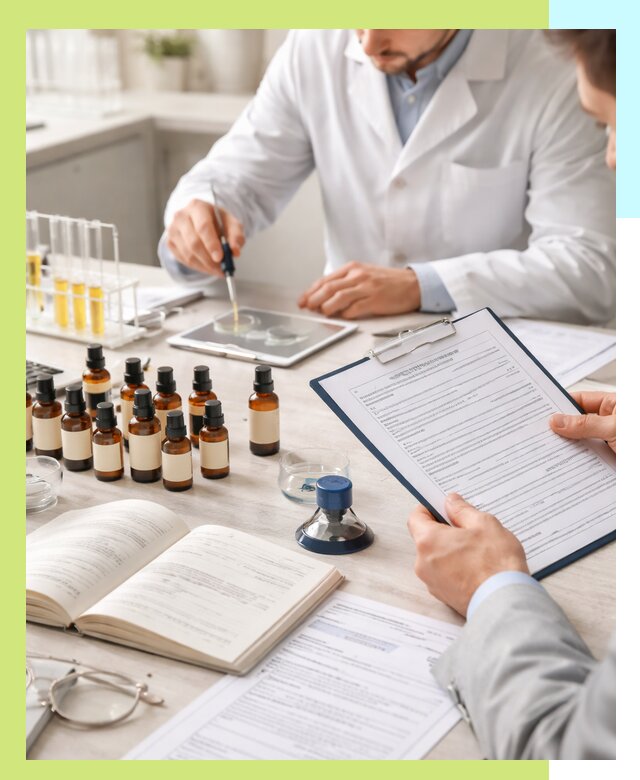 Сертификация эфирных масел и документация качества в Новокубанске