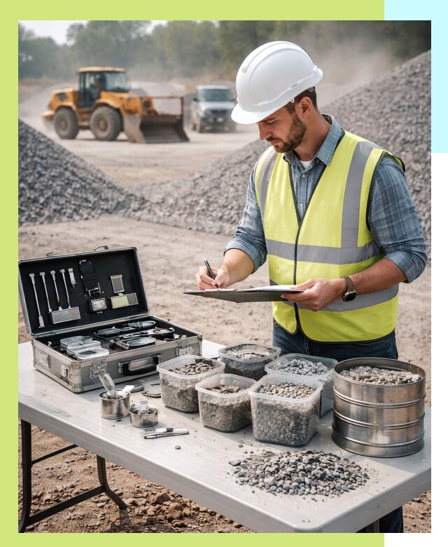 Сертификация щебня в Новокубанске по ГОСТу и техническим требованиям