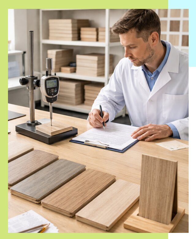 Сертификация ламината с испытаниями и оформлением документов в Новокубанске