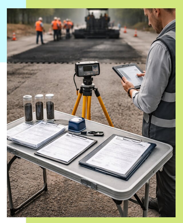 Сертификация асфальта в Новокубанске от 25995 р. | Алешин-Нкб