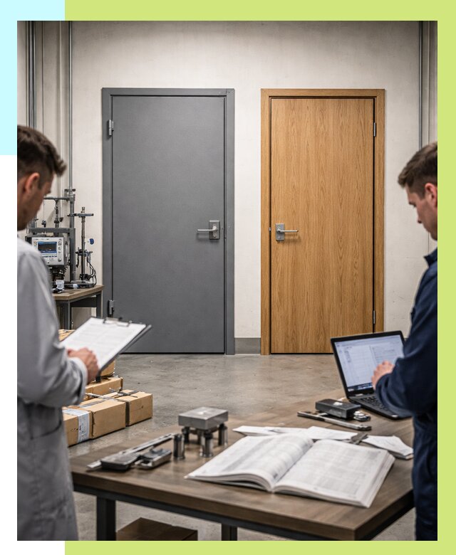 Сертификация дверей в Новокубанске от 8318 р. под ключ | Алешин-Нкб