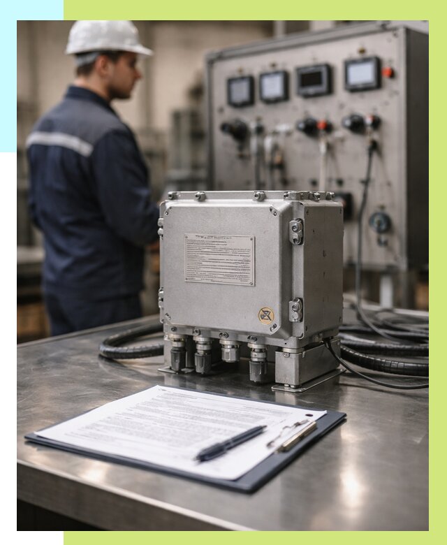 Сертификация взрывозащищенного оборудования в Новокубанске от 36393 р. | Алешин-Нкб