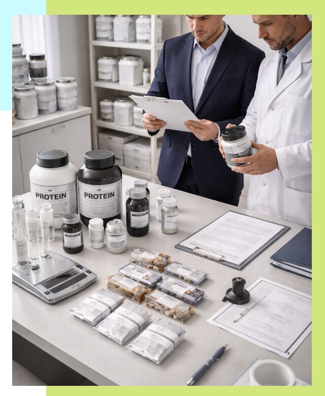 Сертификация спортивного питания в Новокубанске от 15597 р., Алешин-Нкб