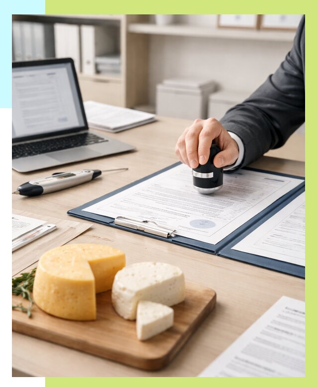 Сертификация сыров в Новокубанске от 15597 р | Сертификат на сыр Алешин-Нкб