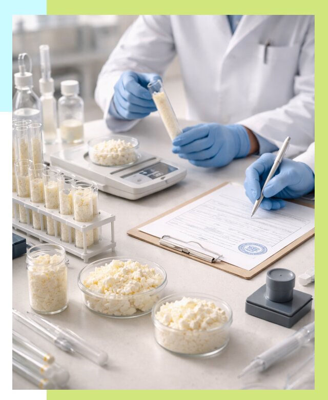Сертификация творога в Новокубанске от 12478 р. под ключ | Алешин-Нкб