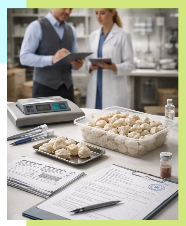 Сертификация пельменей в Новокубанске от 15597 р. срочно | Алешин-Нкб
