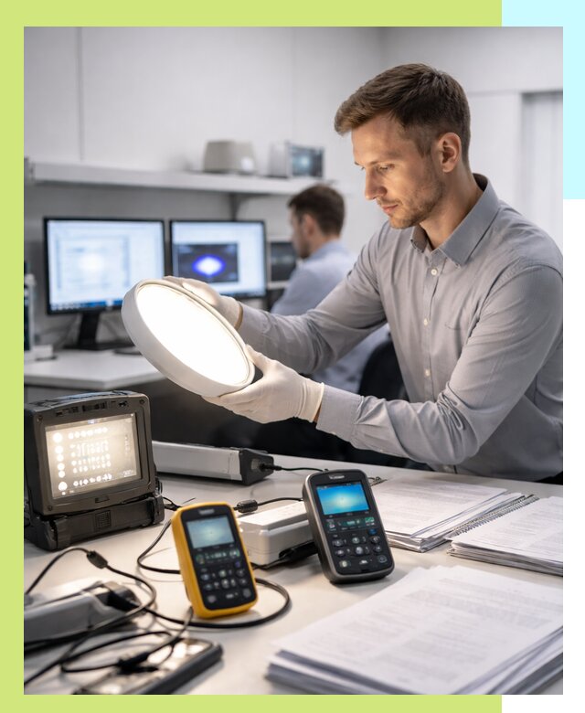 Сертификация светильников в Новокубанске: испытания и оформление