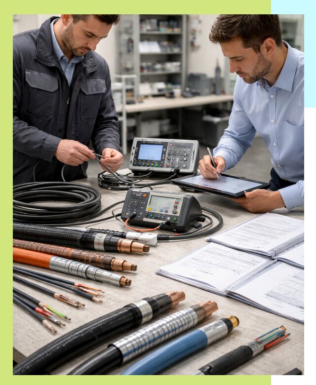 Сертификация кабеля и электропроводки в Новокубанске под ключ