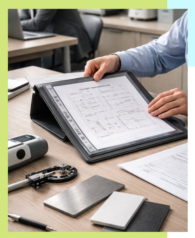 Оформление паспорта материала для продукции в Новокубанске