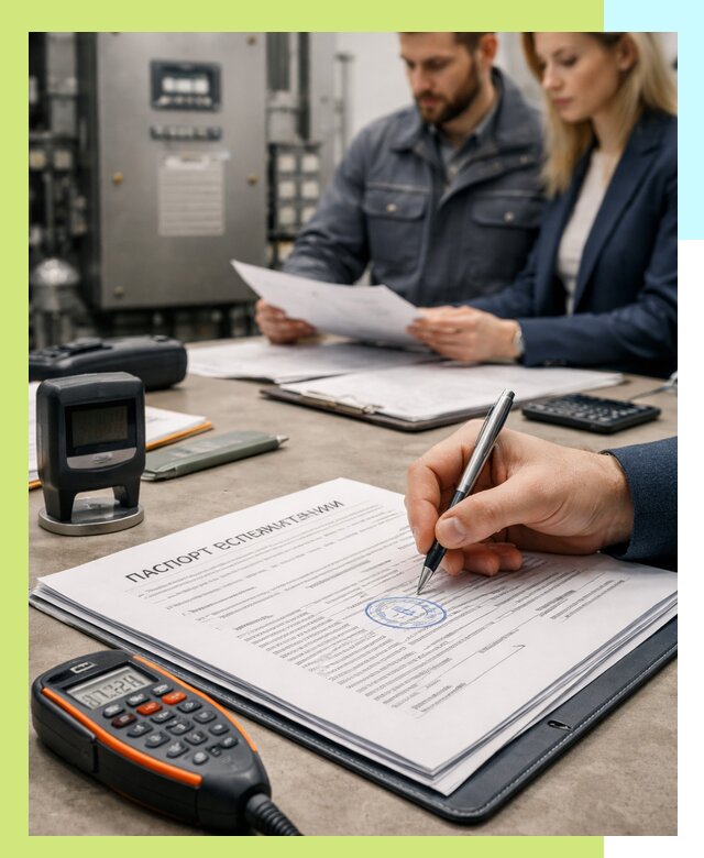 Оформление паспорта эксплуатации оборудования в Новокубанске