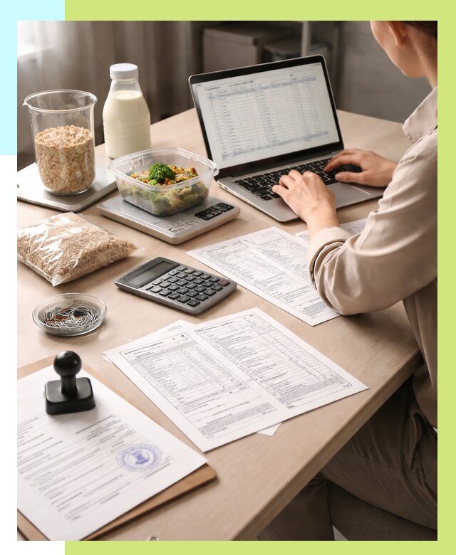 Просчет БЖУ для маркировки в Новокубанске от 1560 р. | Алешин-Нкб