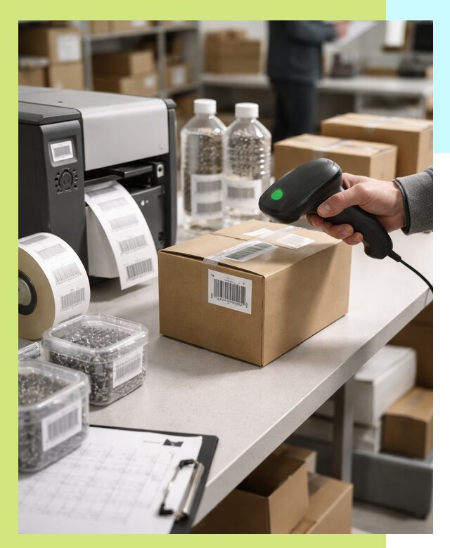 Штрихкодирование продукции и маркировка для продажи в Новокубанске