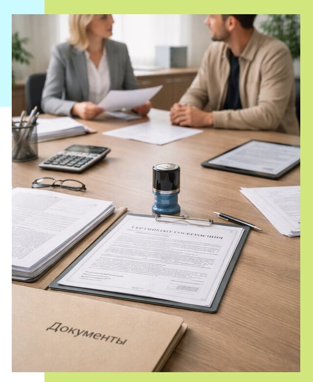 Сертификат соответствия на продукцию в Новокубанске от 15597 р.|Алешин-Нкб