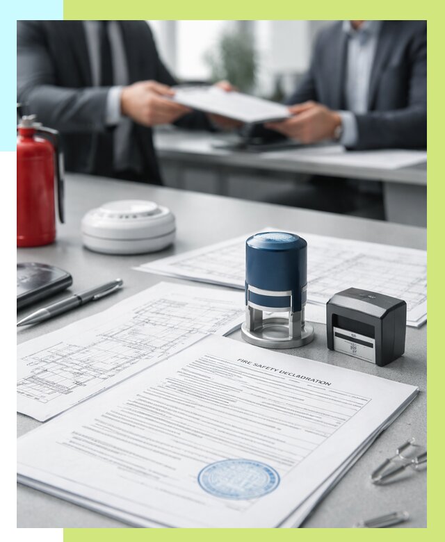 Декларация пожарной безопасности в Новокубанске от 8318 р. | Алешин-Нкб