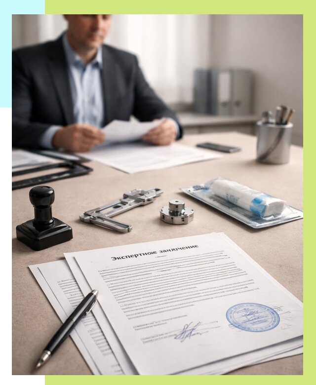 Экспертное заключение на продукцию в Новокубанске от 8838 р. | Алешин-Нкб