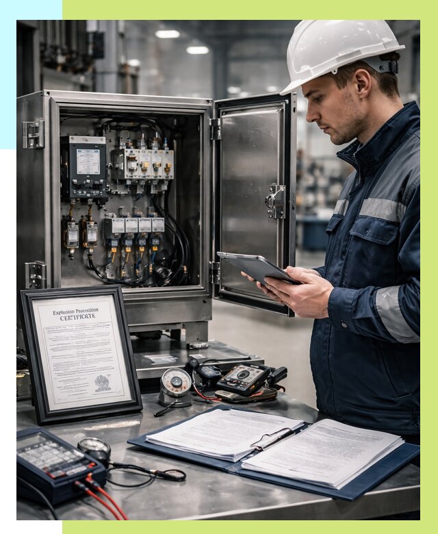 Сертификат взрывозащиты в Новокубанске от 46791 р. | Алешин-Нкб