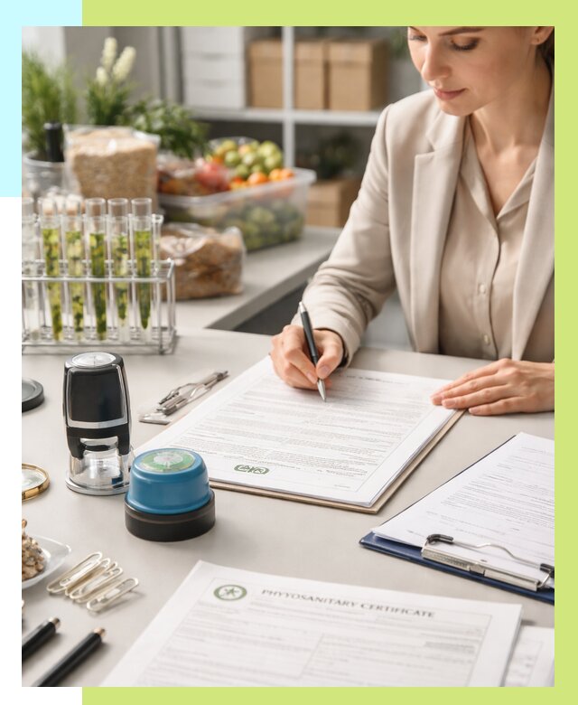 Фитосанитарный сертификат оформить в Новокубанске от 4679 р. | Алешин-Нкб