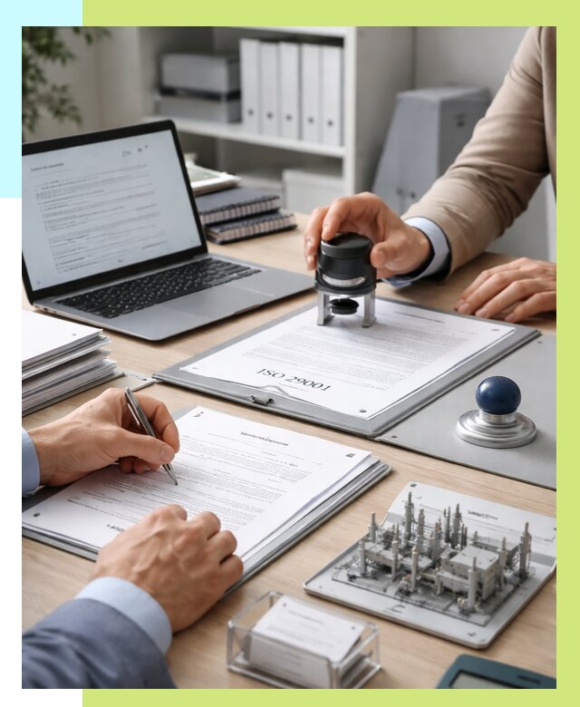 Сертификат ISO 29001 в Новокубанске под ключ от 77985 р. | Алешин-Нкб