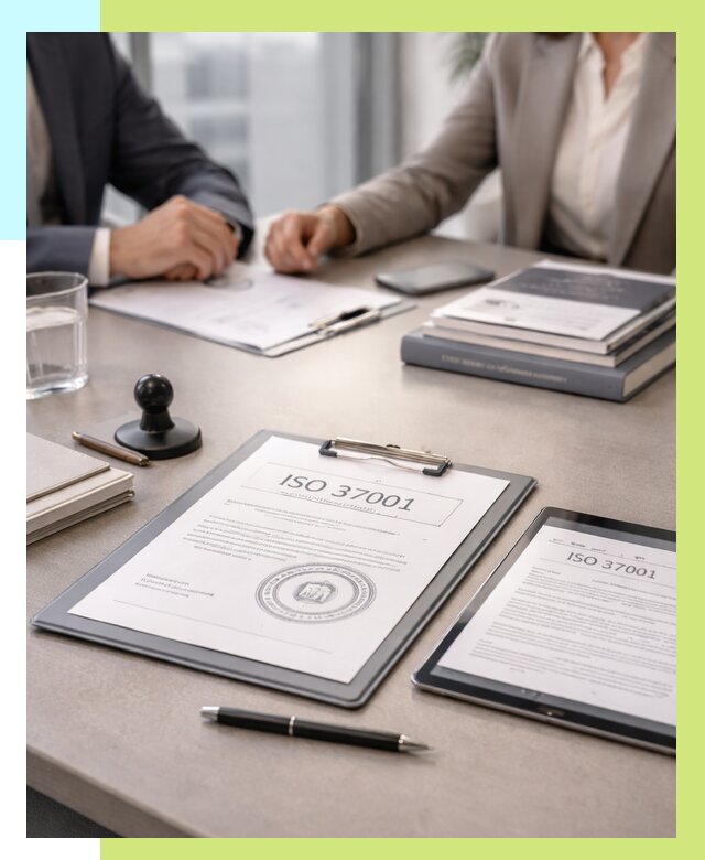 Сертификат ISO 37001 в Новокубанске оформить от 124776 р. Алешин-Нкб