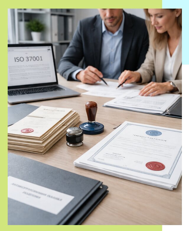 Получение сертификата ISO 37001 по системе борьбы с коррупцией в Новокубанске